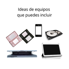 Load image into Gallery viewer, Recogido y Reciclaje Shipping Label (CAJA PEQUEÑA - 10x10x10 in) Up to 20 lbs